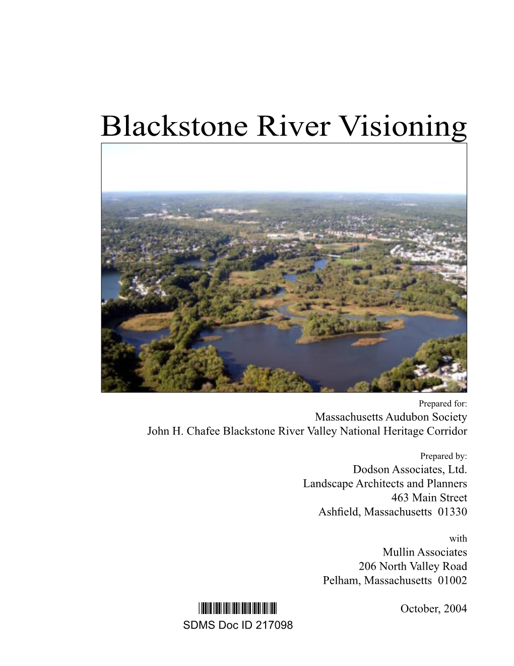 Blackstone River Visioning