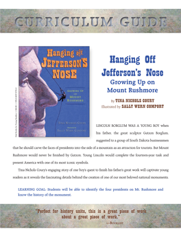 Hanging Off Jefferson's Nose Curriculum Guide