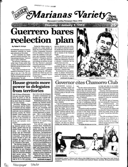 Guerrero Bares Reelection Plan by Rafael H