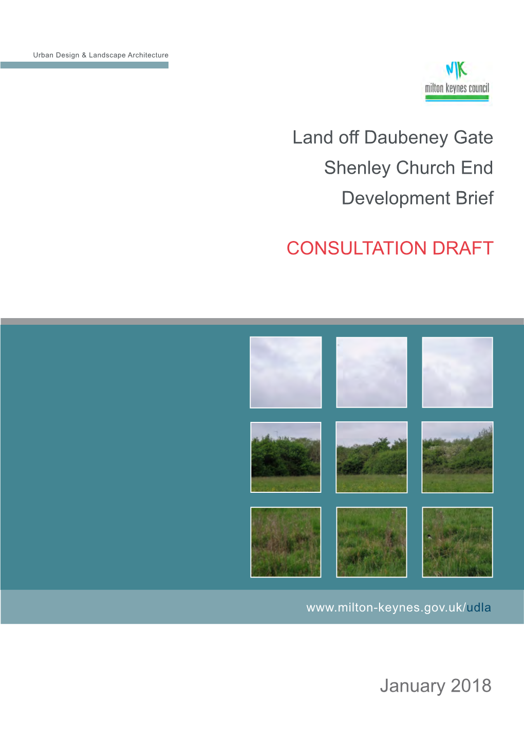 Land Off Daubeney Gate Shenley Church End Development Brief