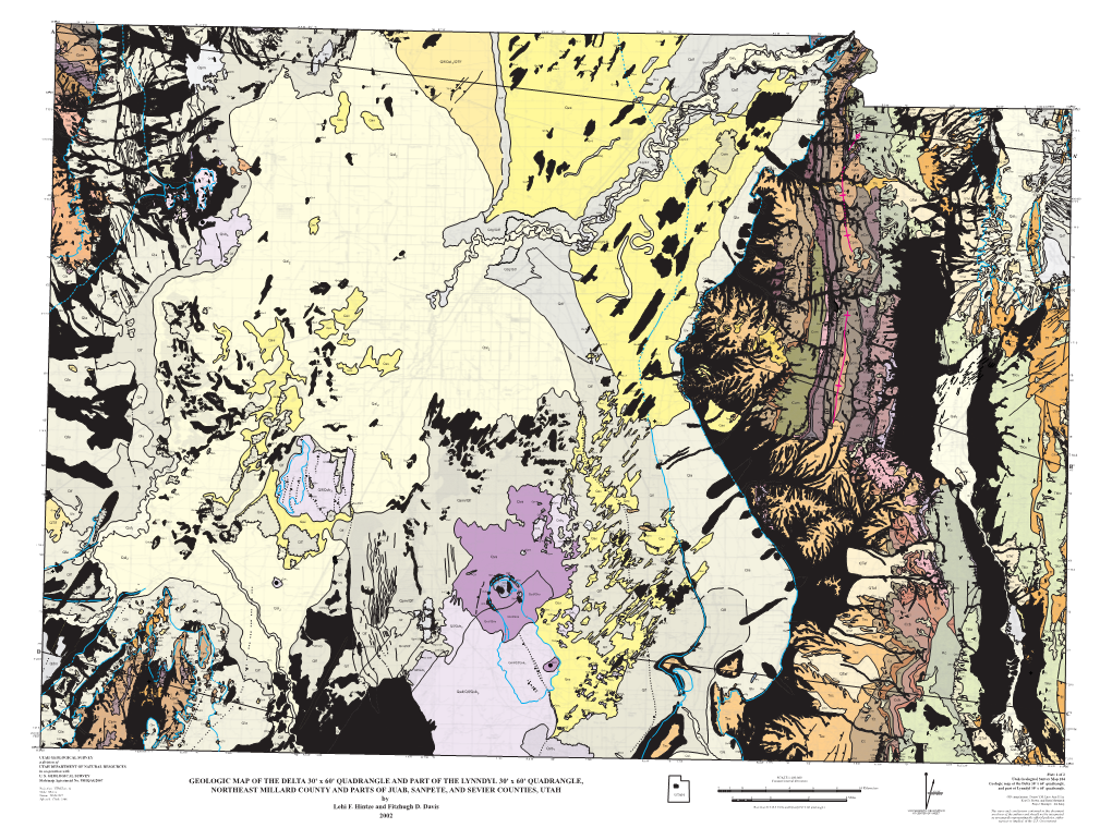 Geologic Map of Delta 30' X 60' Quadrangle