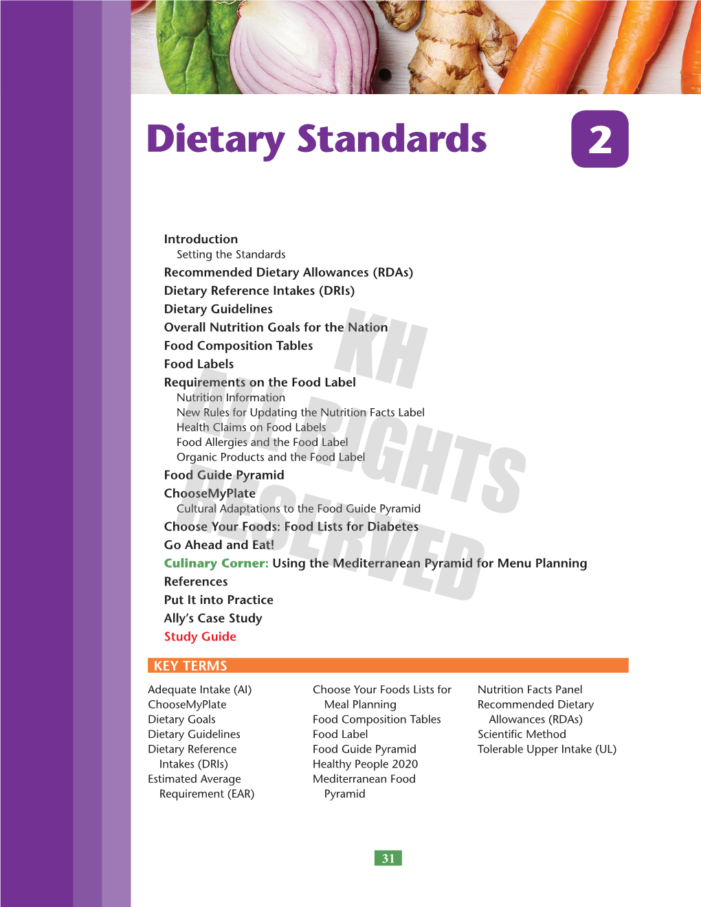 2 Dietary Standards
