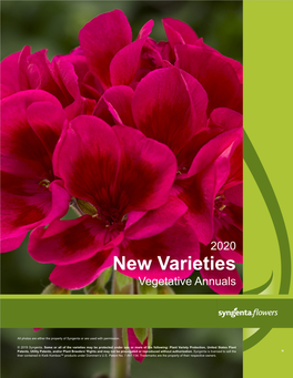 Vegetative New Variety Packet