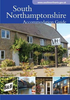 South Northamptonshire Accommodation Guide