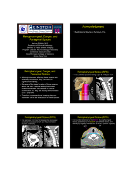 Shifteh Retropharyngeal Danger and Paraspinal Spaces ASHNR 2016