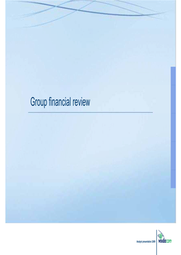 Group Financial Review