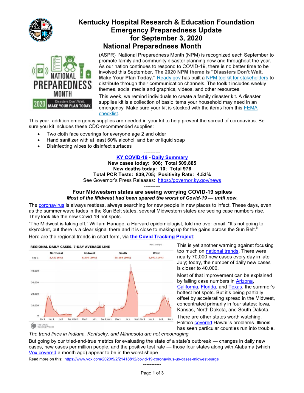 Kentucky Hospital Research & Education Foundation Emergency