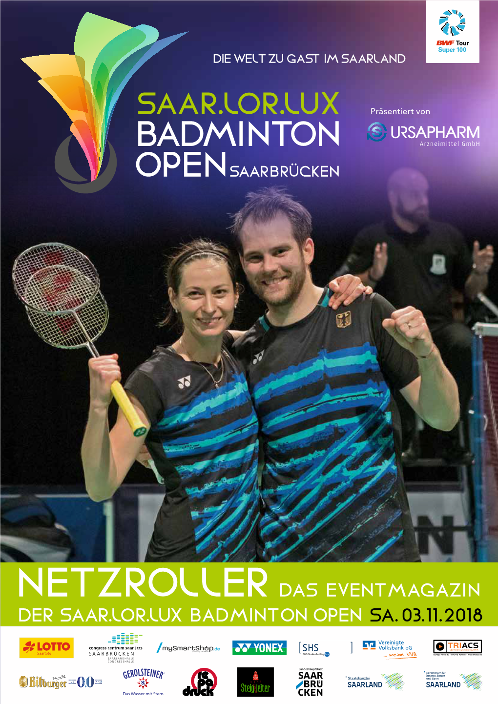 Netzroller Das Eventmagazin Der Saar.Lor.Lux Badminton Open Sa