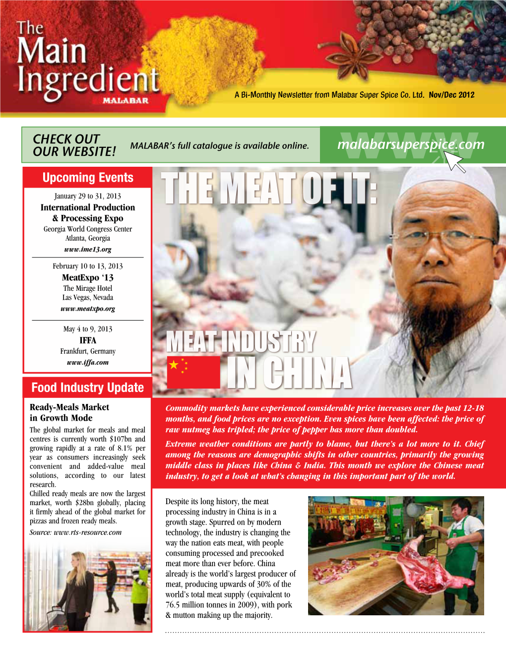 The Meat of It: in China