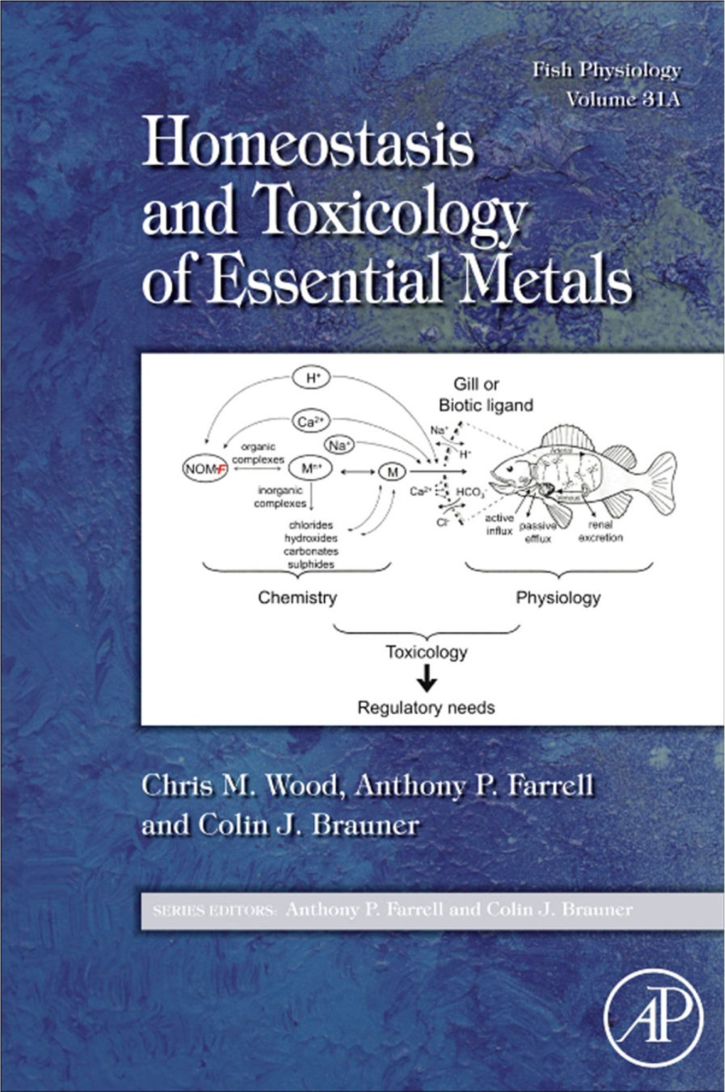 HOMEOSTASIS and TOXICOLOGY of ESSENTIAL METALS This Is Volume 31A in the FISH PHYSIOLOGY Series Edited by Chris M