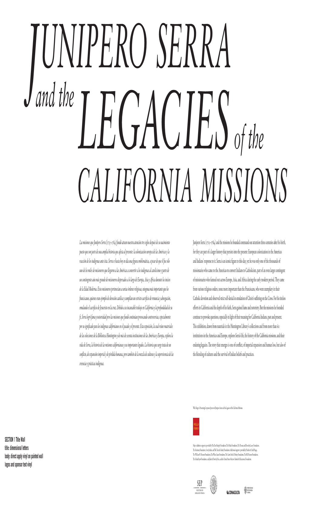 Junipero Serra and the Legacies of the California Missions