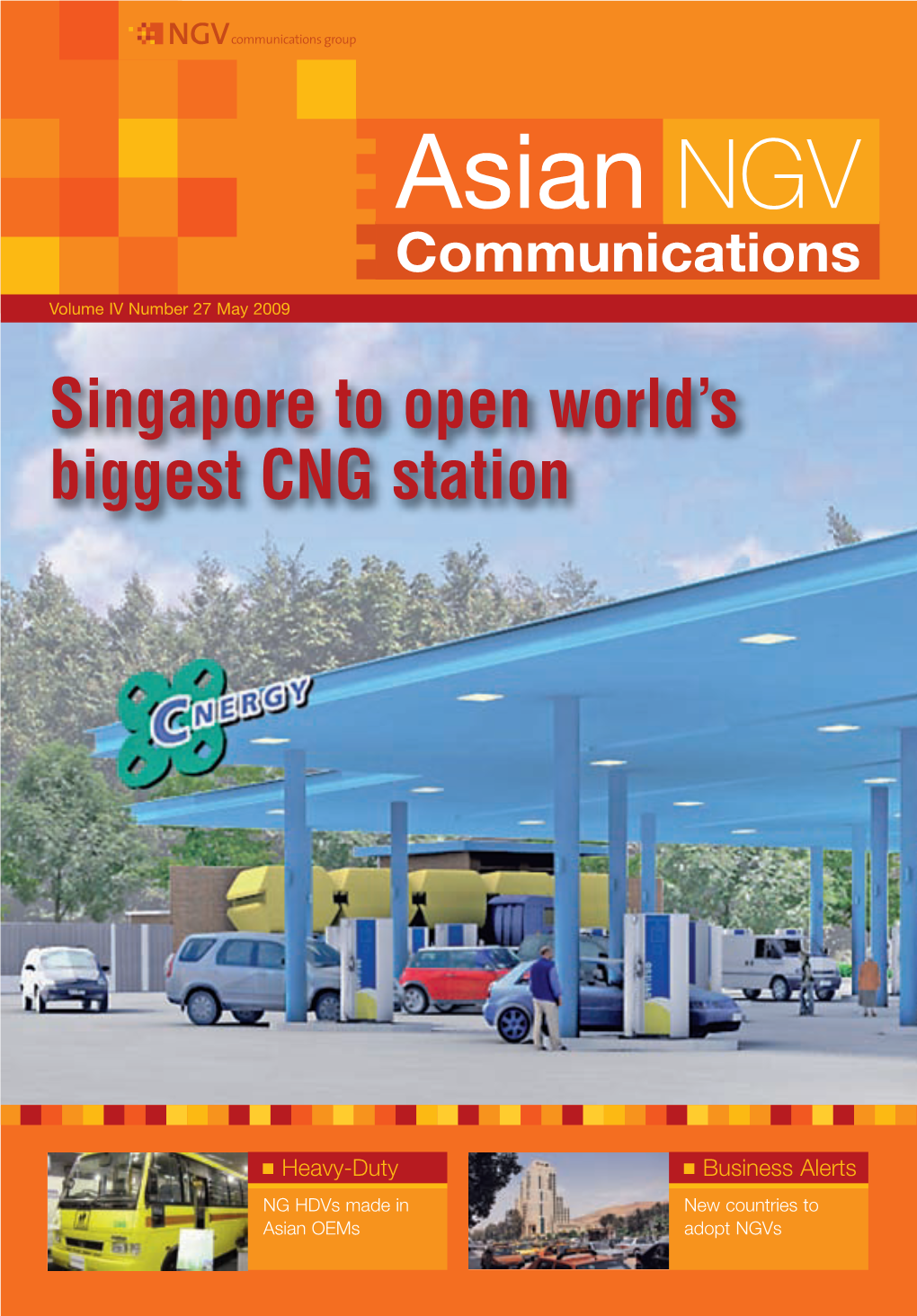 Singapore to Open World's Biggest CNG Station