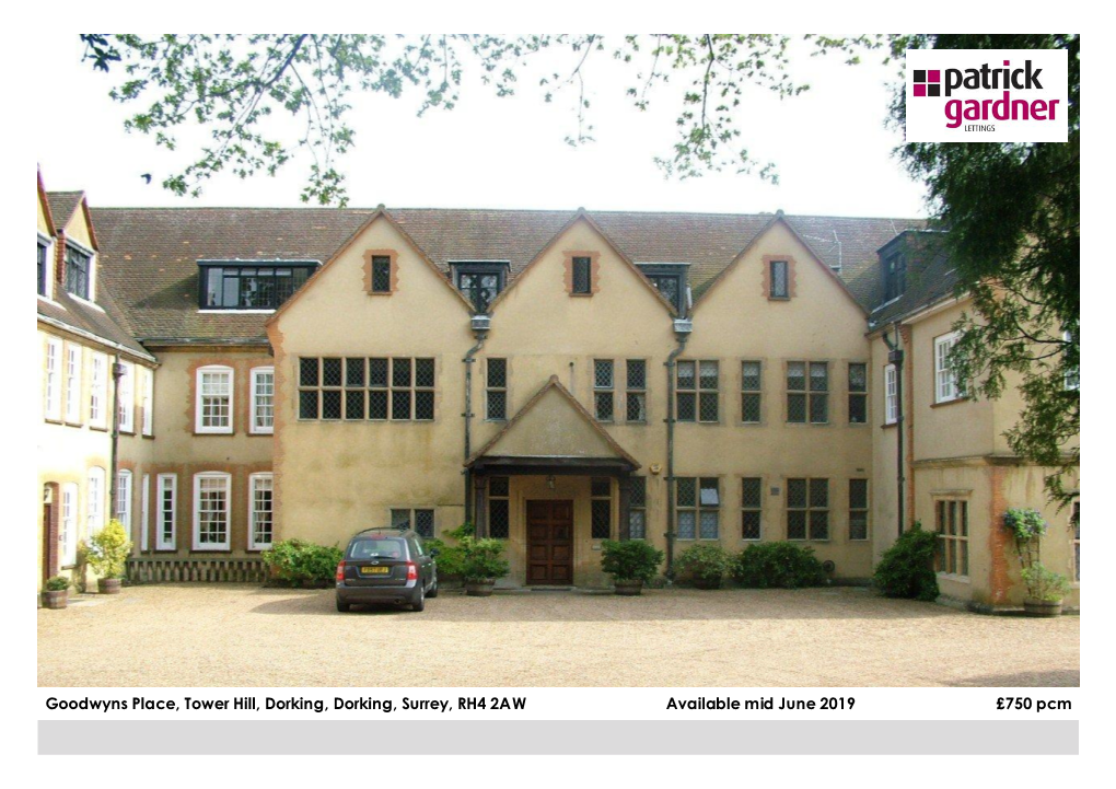 Goodwyns Place, Tower Hill, Dorking, Dorking, Surrey, RH4 2AW £750