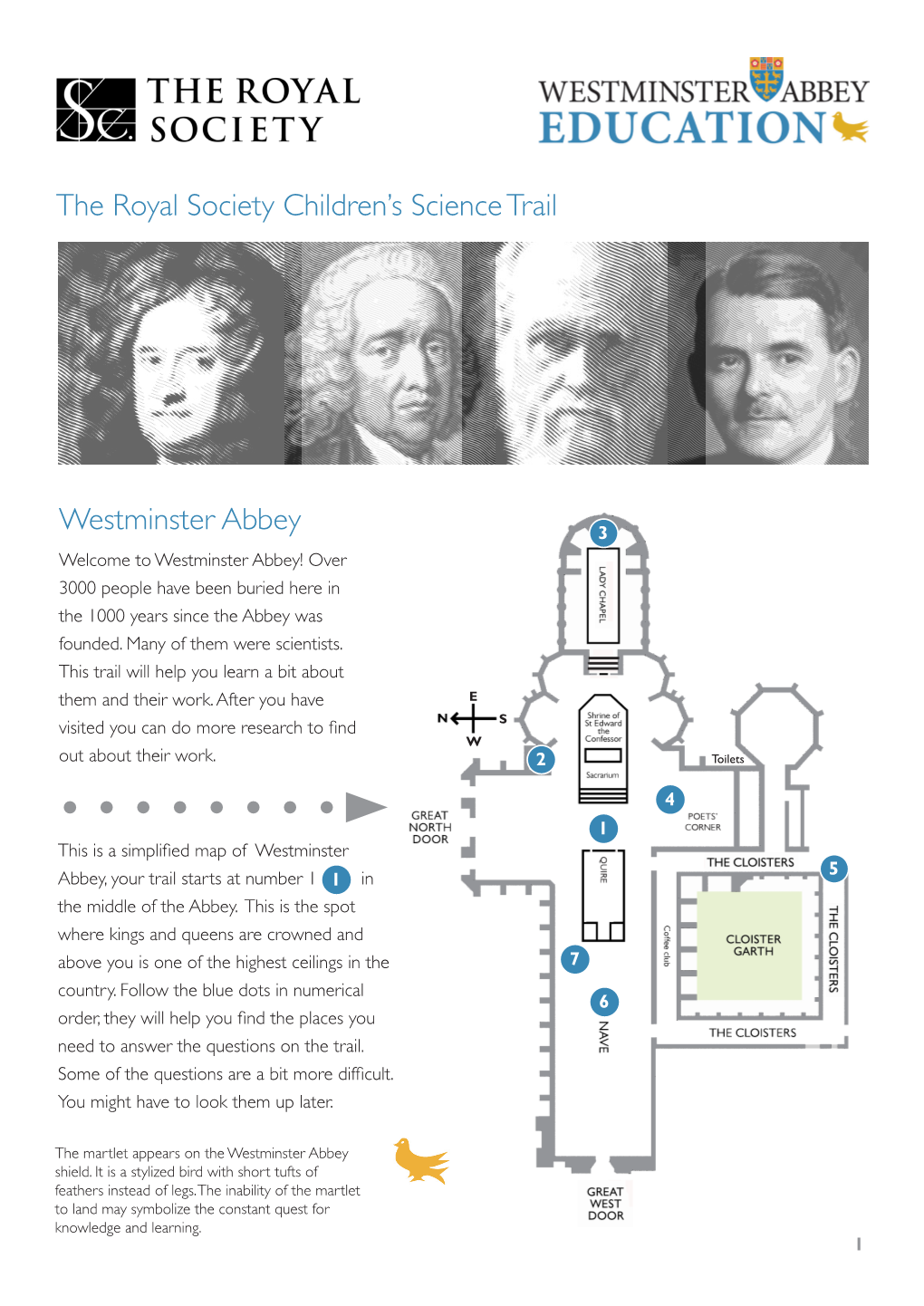 Westminster Abbey the Royal Society Children's Science Trail