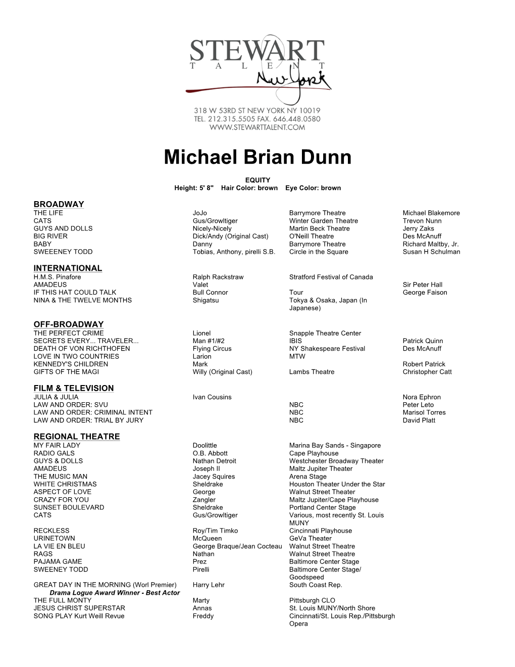 Michael Brian Dunn