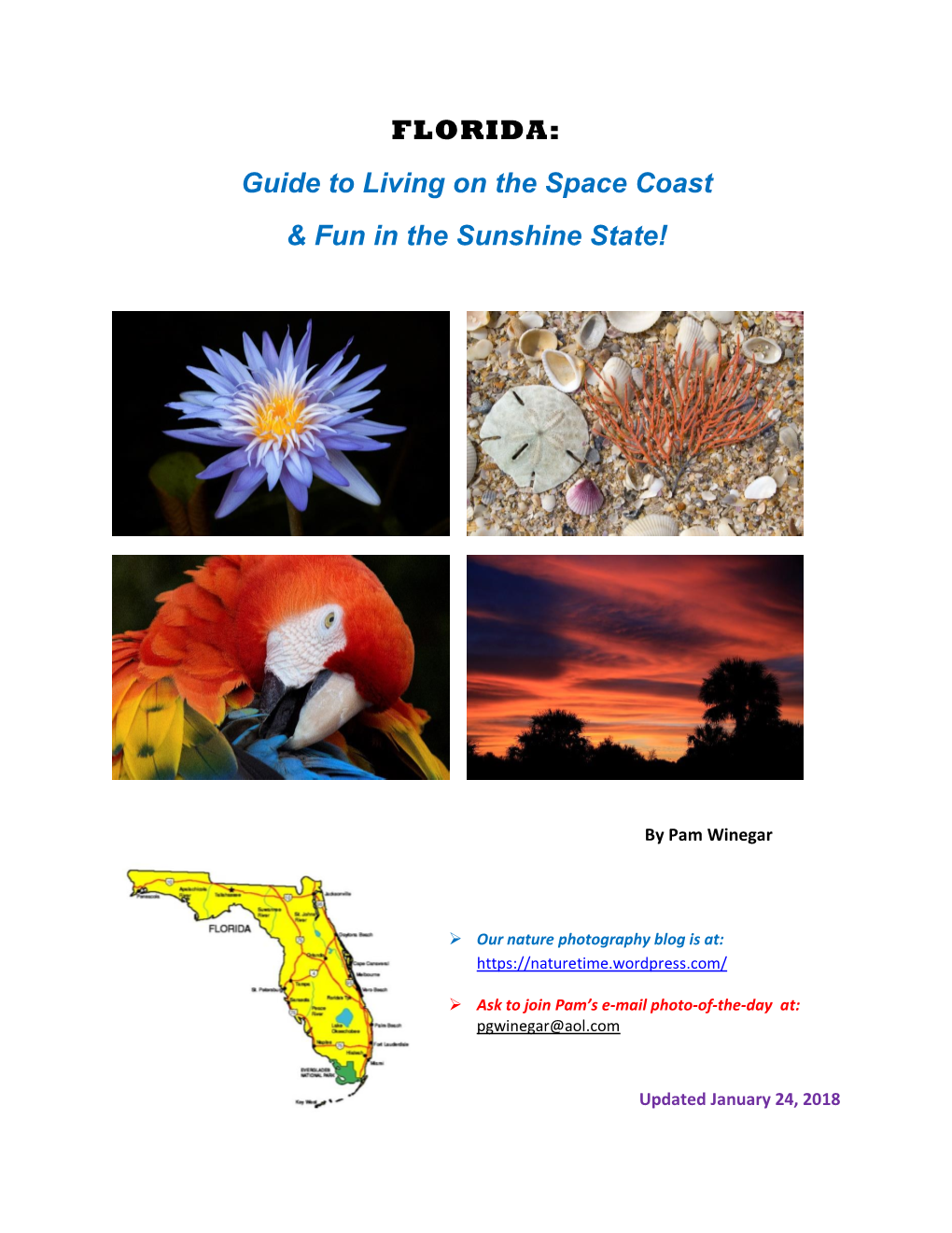 FLORIDA: Guide to Living on the Space Coast & Fun in the Sunshine State!