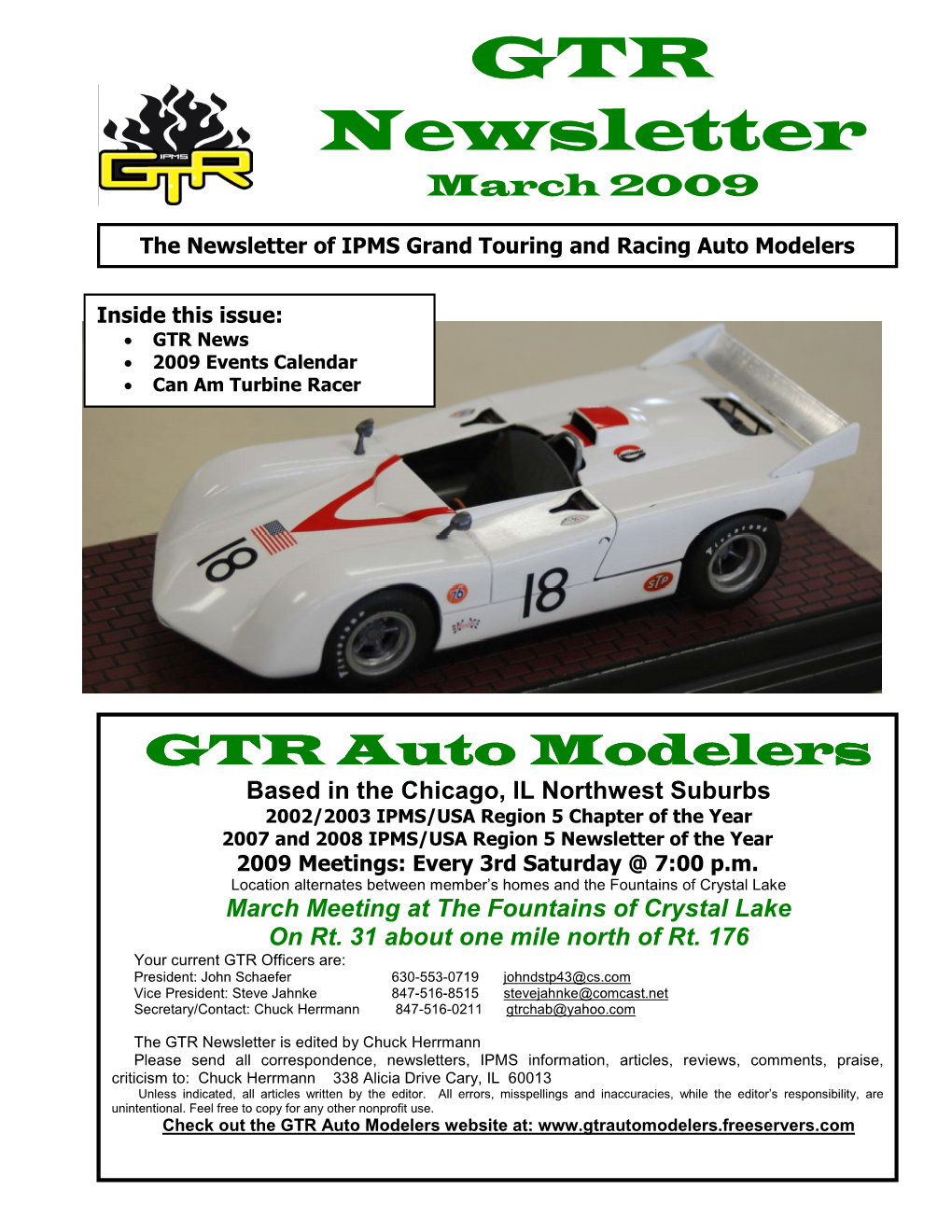 GTR Newsletter