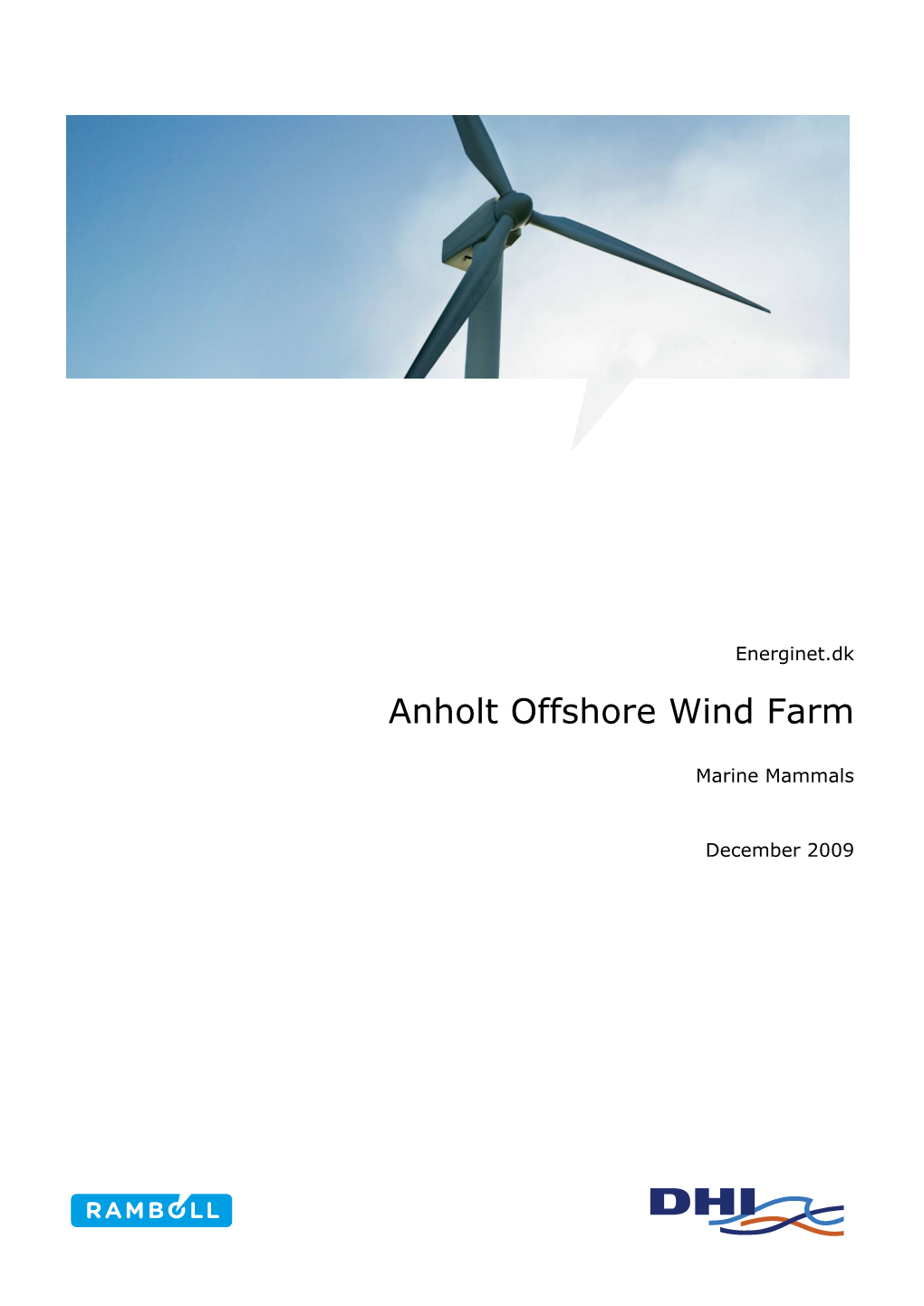 Anholt Offshore Wind Farm