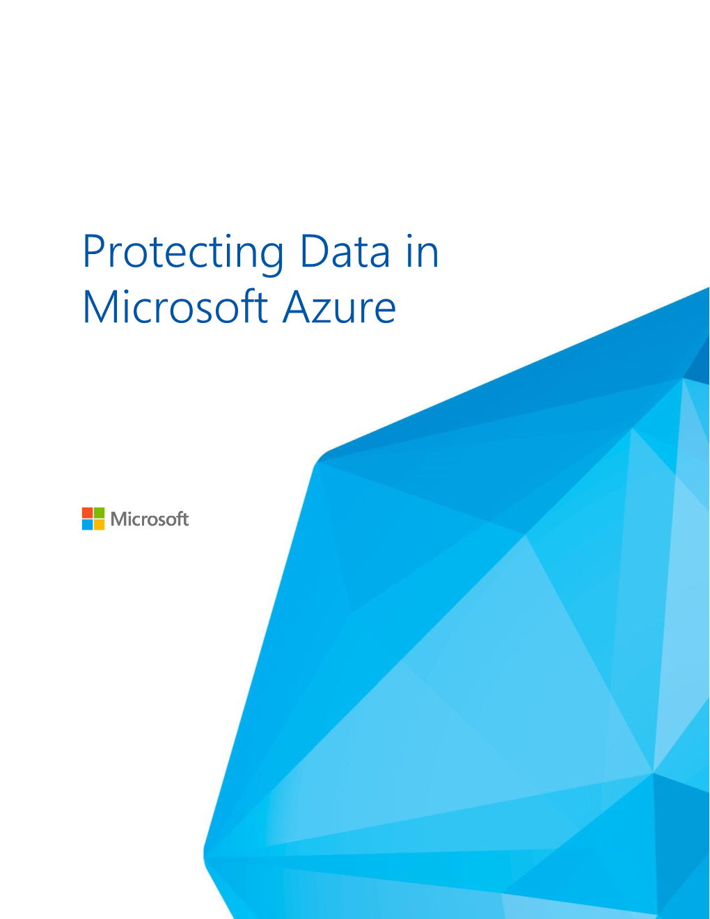 Protecting Data in Microsoft Azure