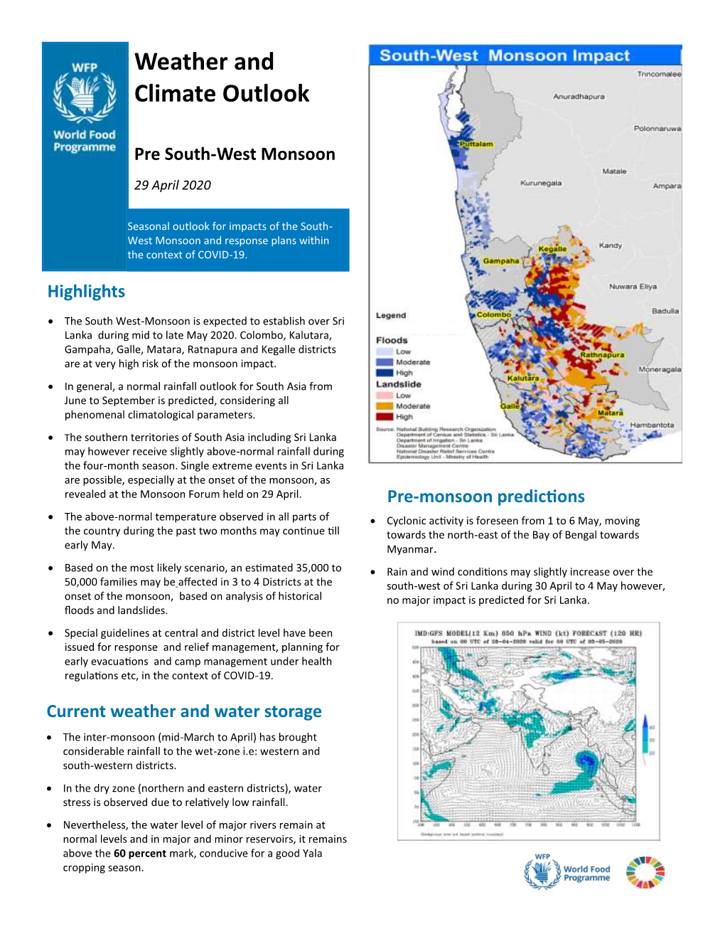 Weather and Climate Outlook