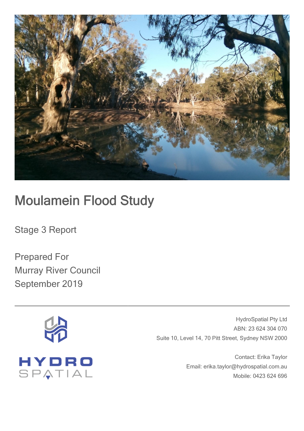 Moulamein Flood Study