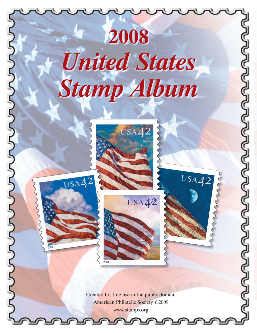 United States Stamp Album