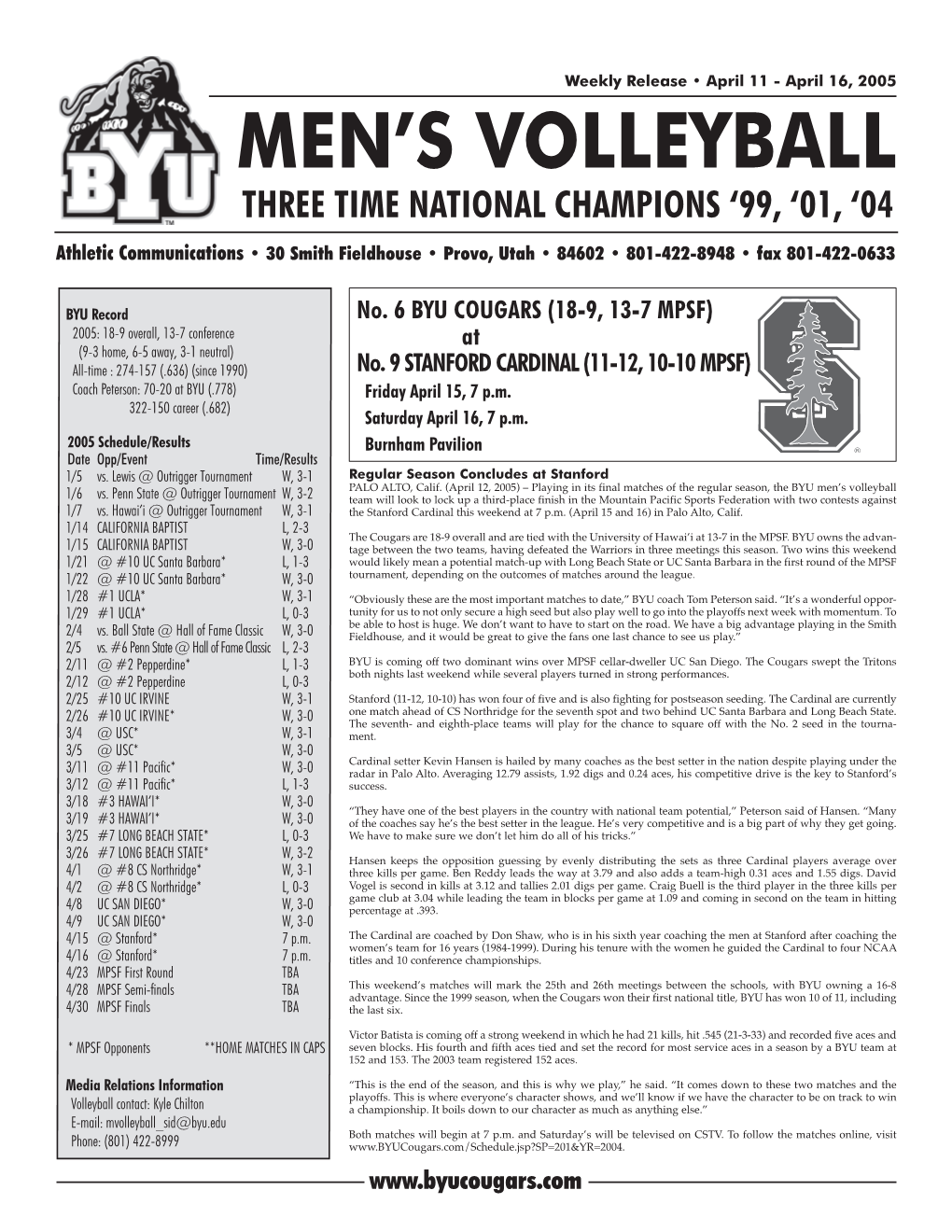 Men's Volleyball