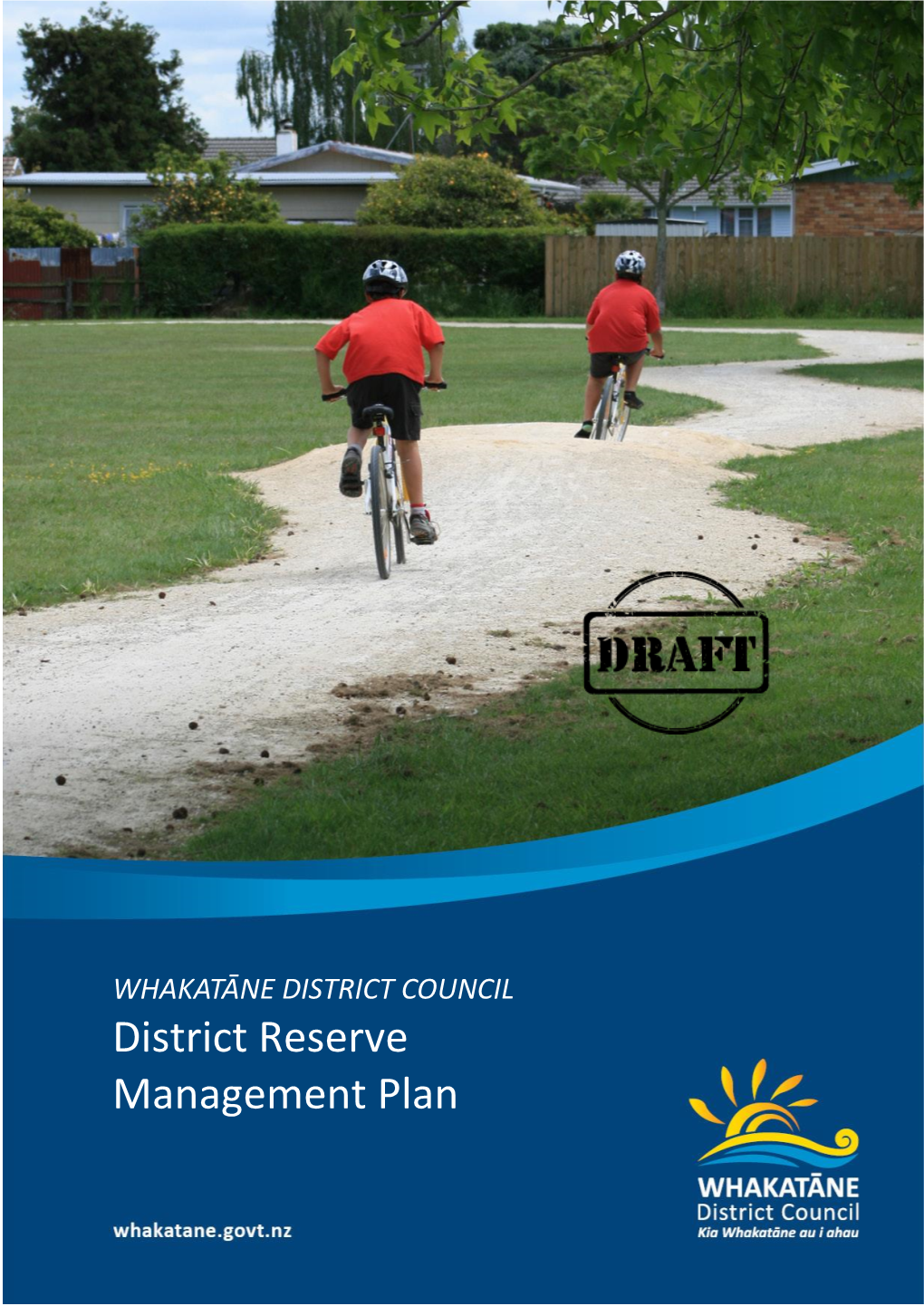 District Reserve Management Plan