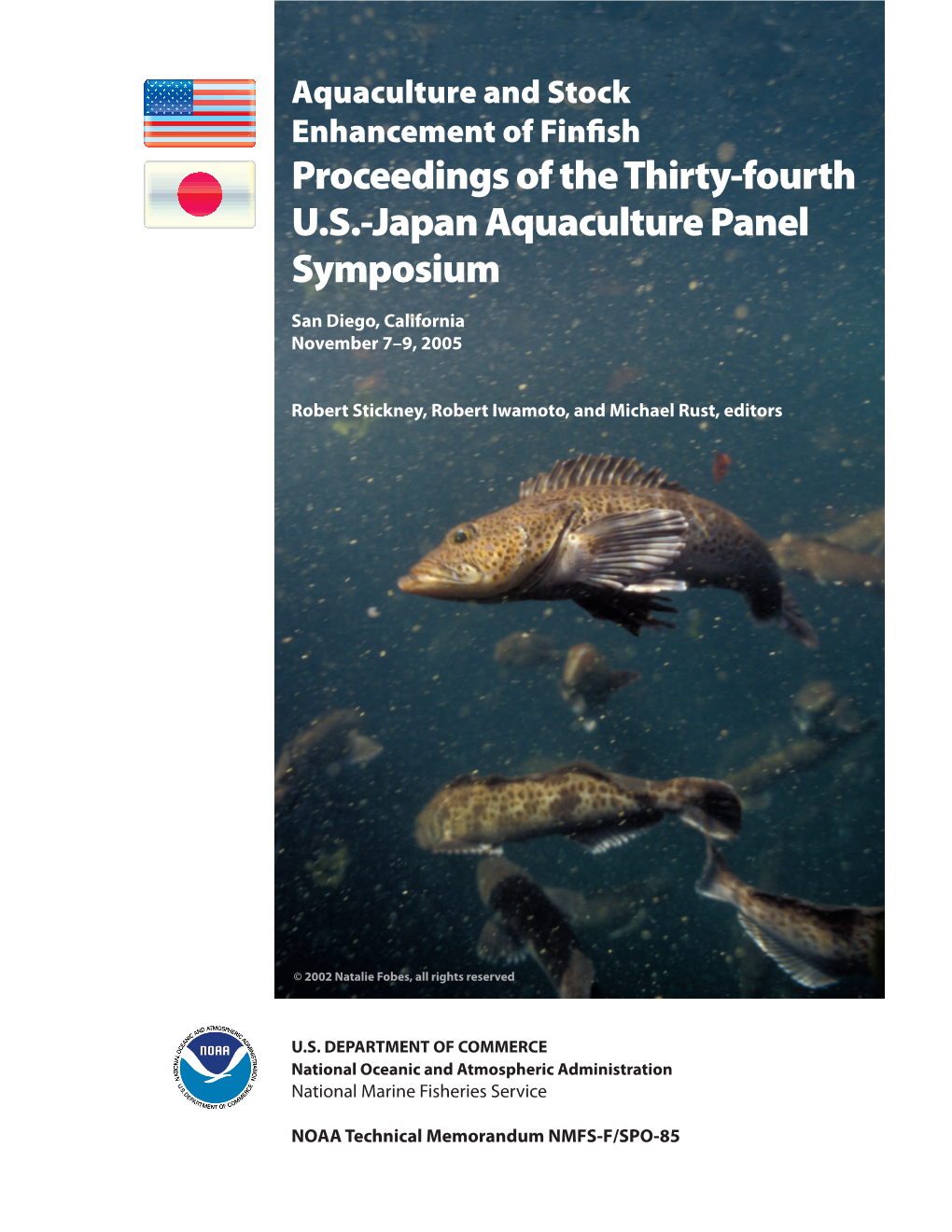 Proceedings of the Thirty-Fourth U.S.-Japan Aquaculture Panel Symposium