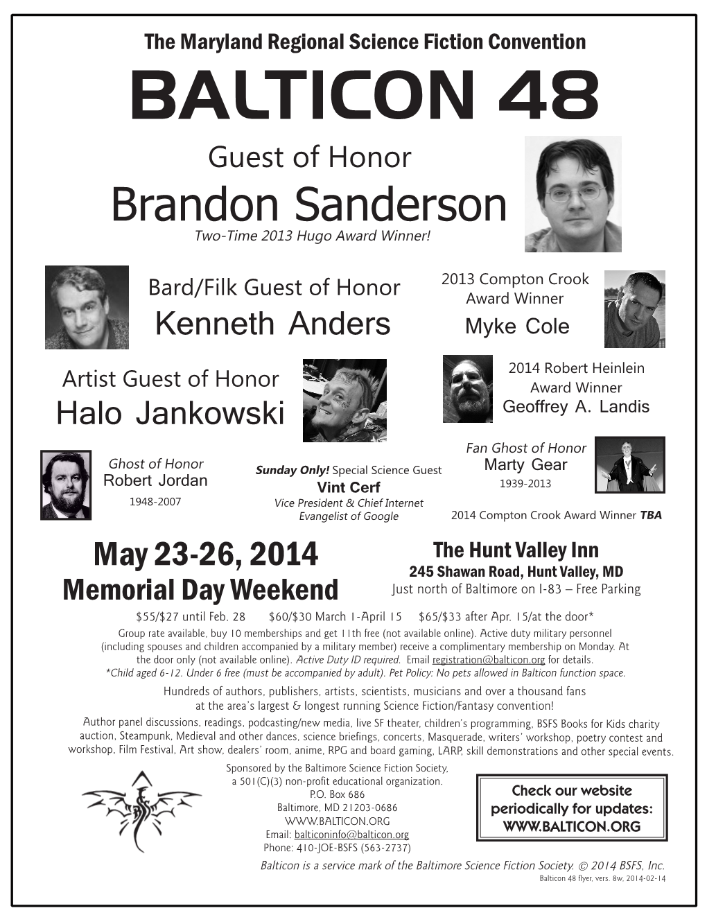 Download the Balticon 48 Flyer!