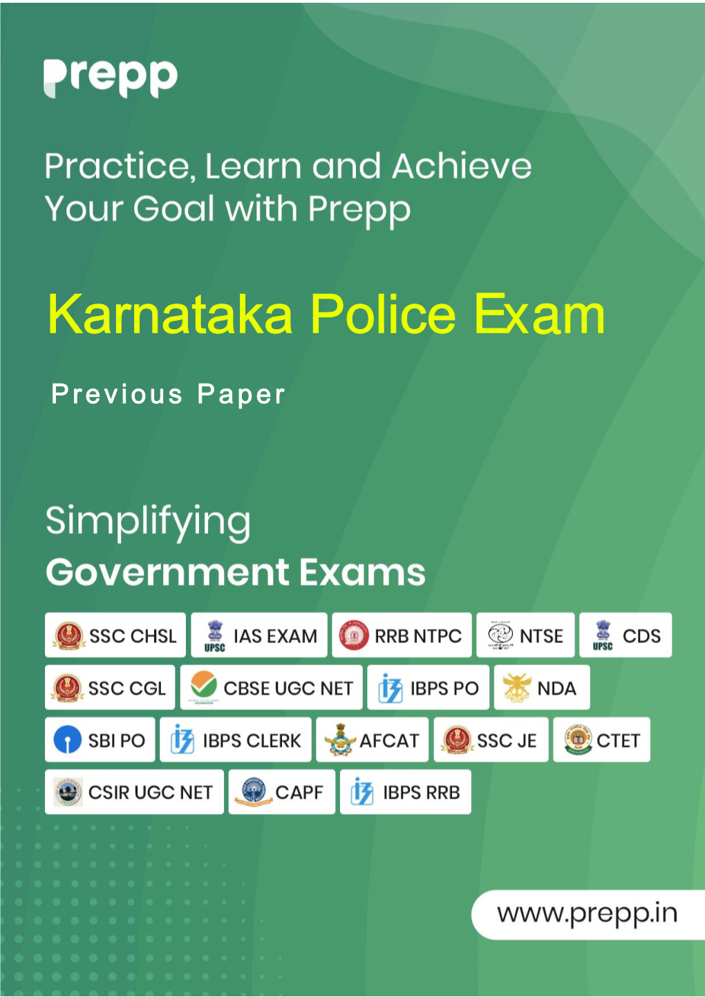 Karnataka Police Exam