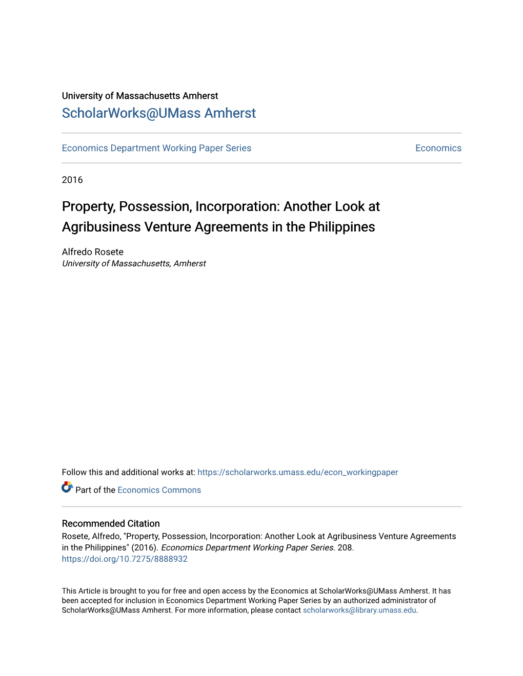 Another Look at Agribusiness Venture Agreements in the Philippines