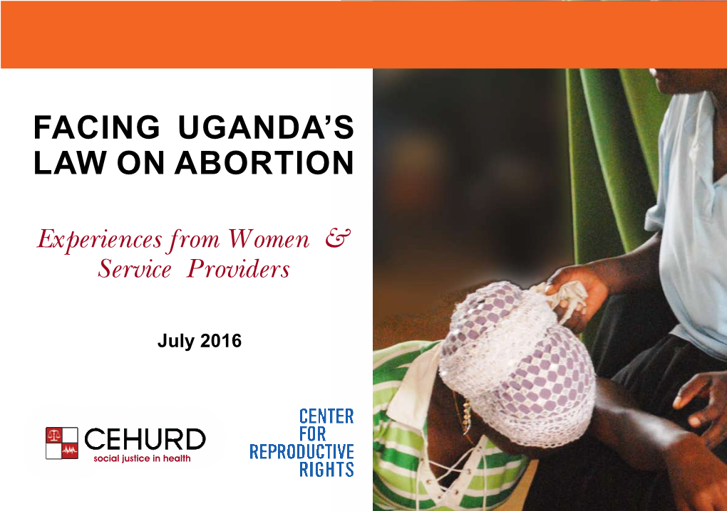 Facing Uganda's Law on Abortion