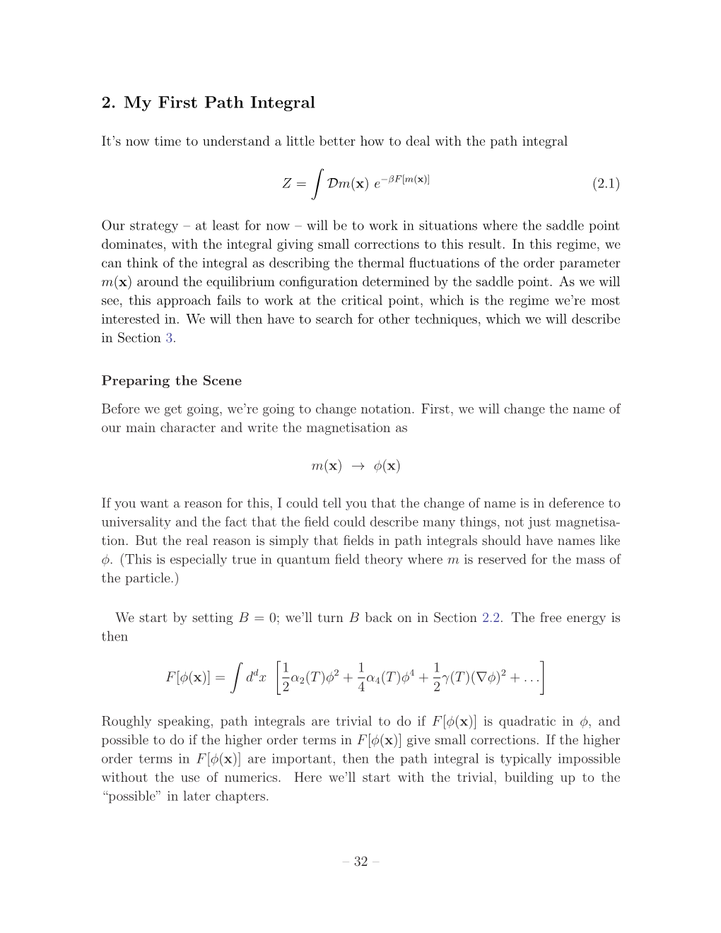 2. My First Path Integral