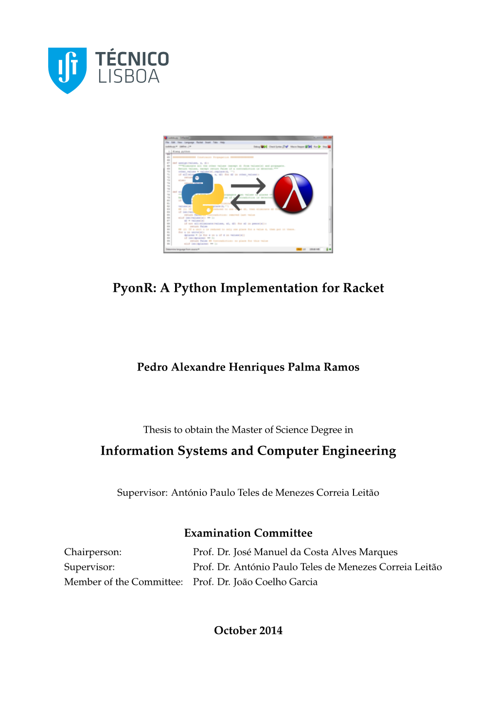 A Python Implementation for Racket