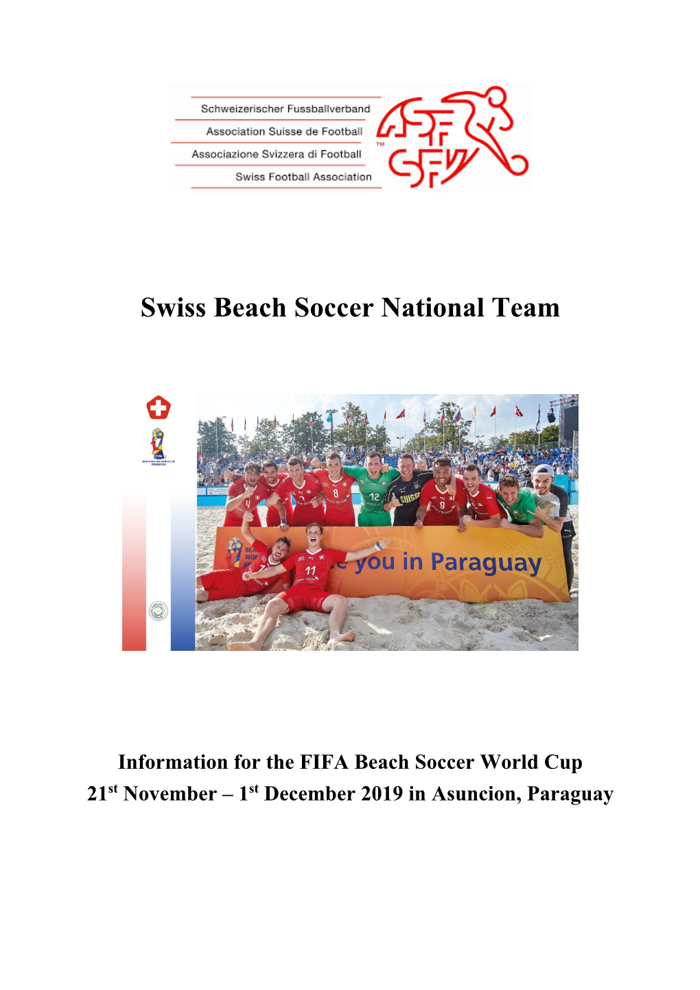 Swiss Beach Soccer National Team