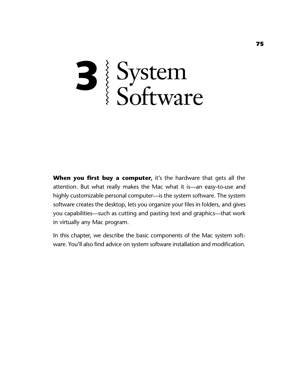 Chapter 3: System Software