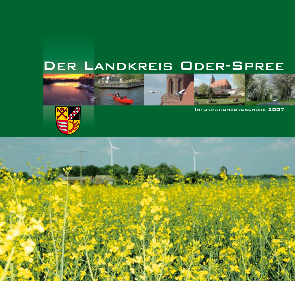 Informationsbroschüre Landkreis Oder-Spree