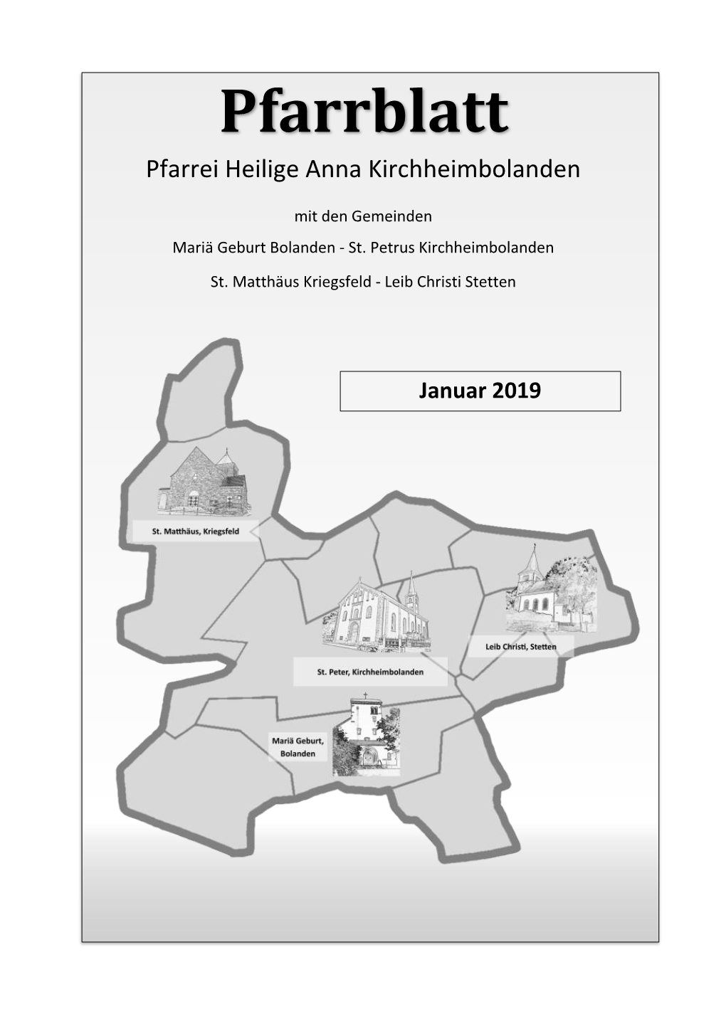 Pfarrblatt Pfarrei Heilige Anna Kirchheimbolanden