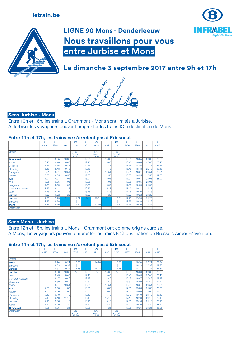 Nous Travaillons Pour Vous Entre Jurbise Et Mons