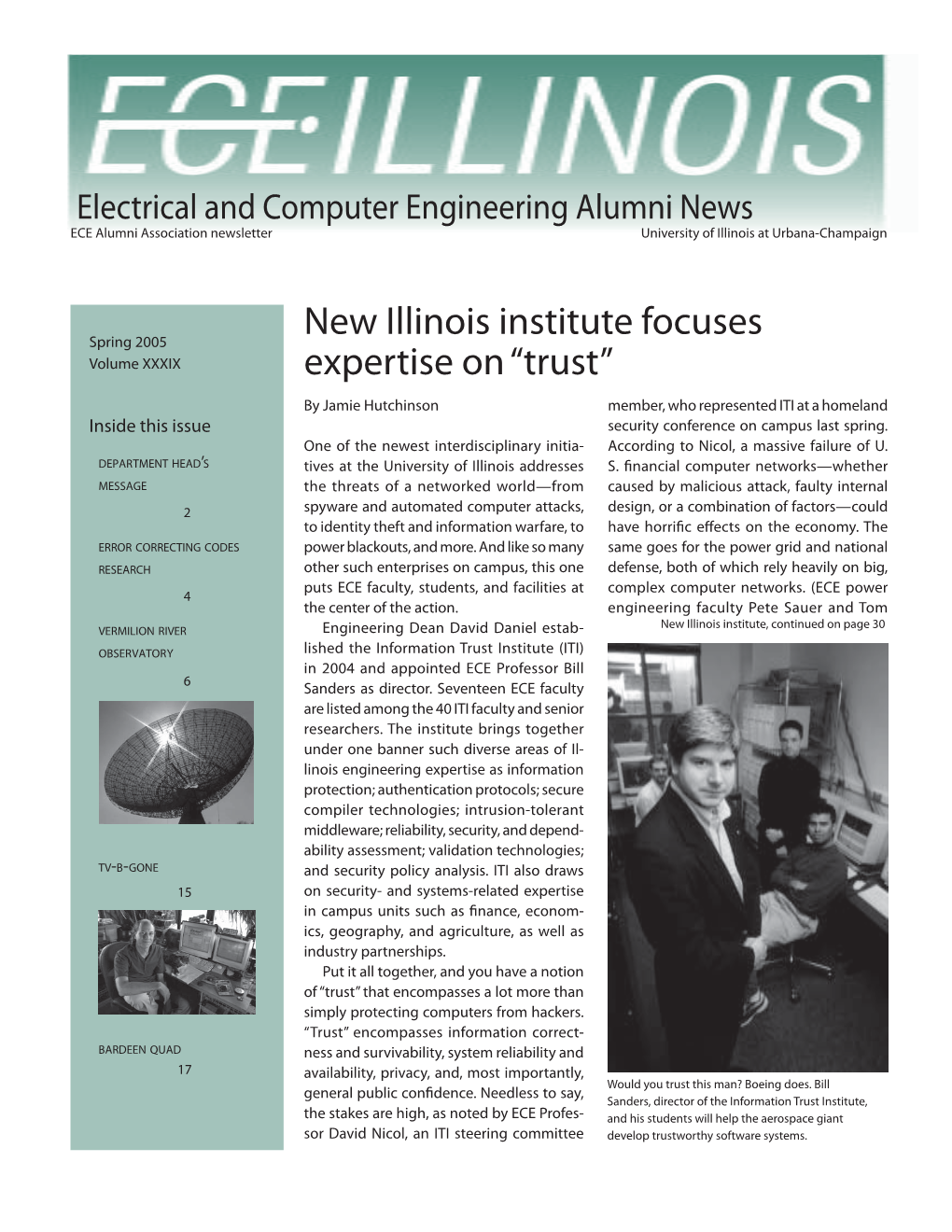 New Illinois Institute Focuses Expertise On