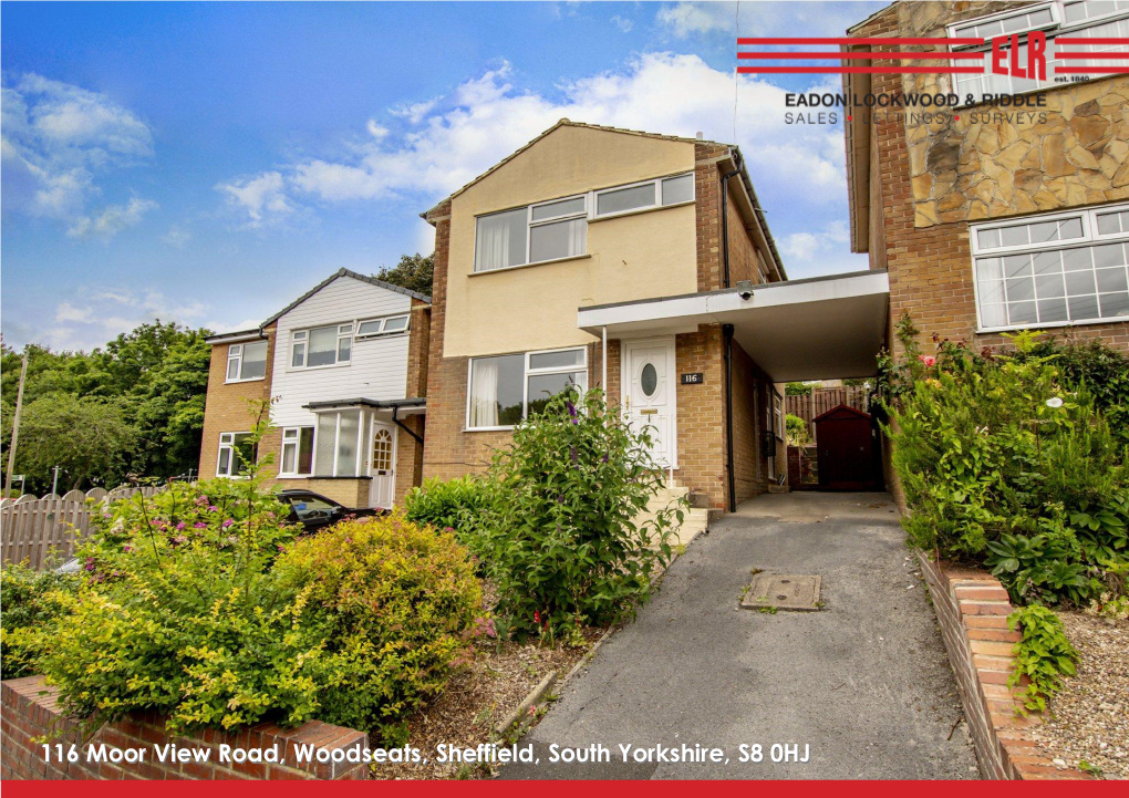 116 Moor View Road, Woodseats, Sheffield, South Yorkshire, S8 0HJ