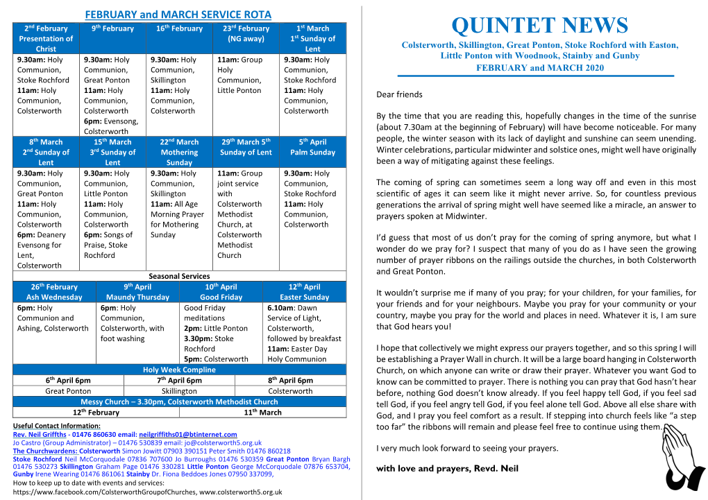 Quintet News