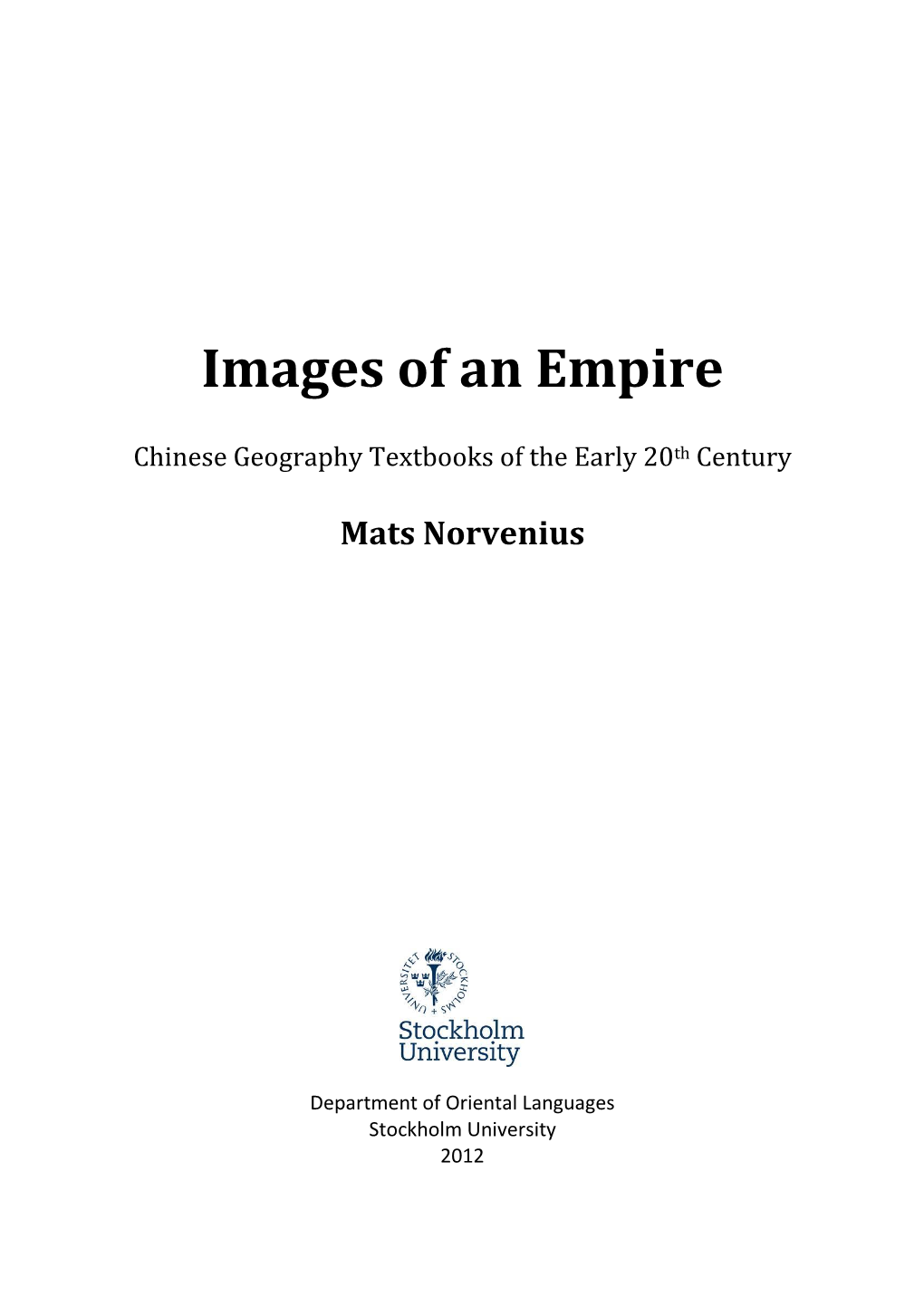Images of an Empire