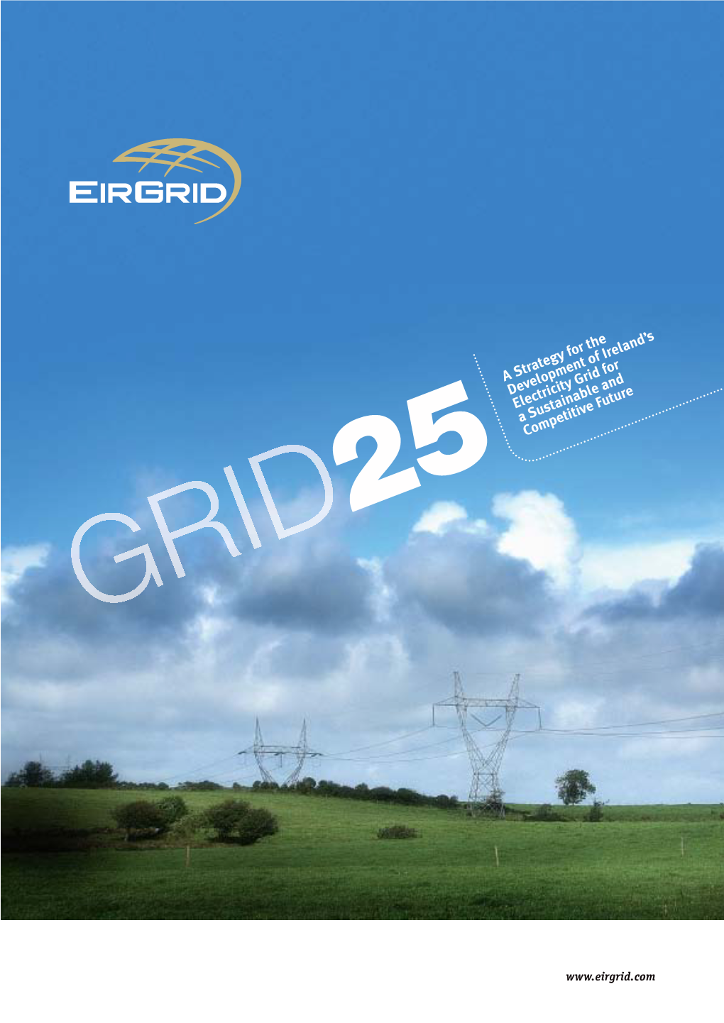 GRID25 13 Vision 19 Future Grid Requirements 21 the Grid Development Strategy 23 a Regional View
