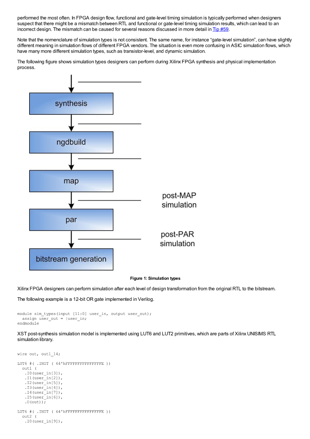 Performed the Most Often. in FPGA Design Flow, Functional and Gate