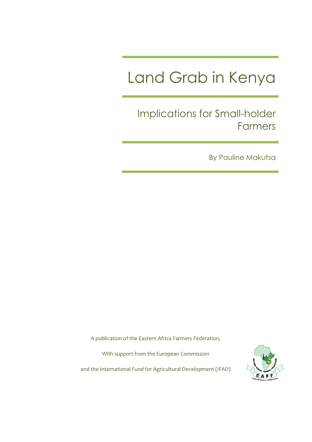 Land Grab in Kenya