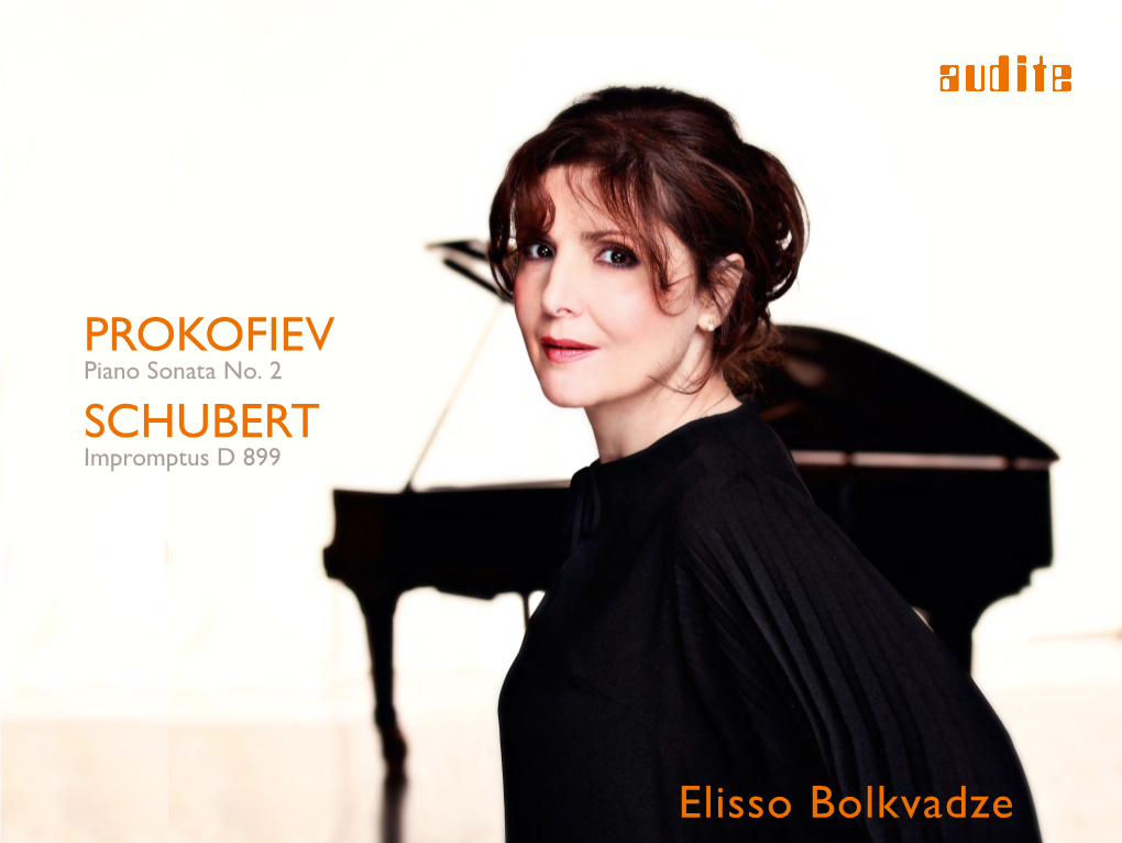 Digibooklet Elisso Bolkvadze Plays Prokofiev and Schubert