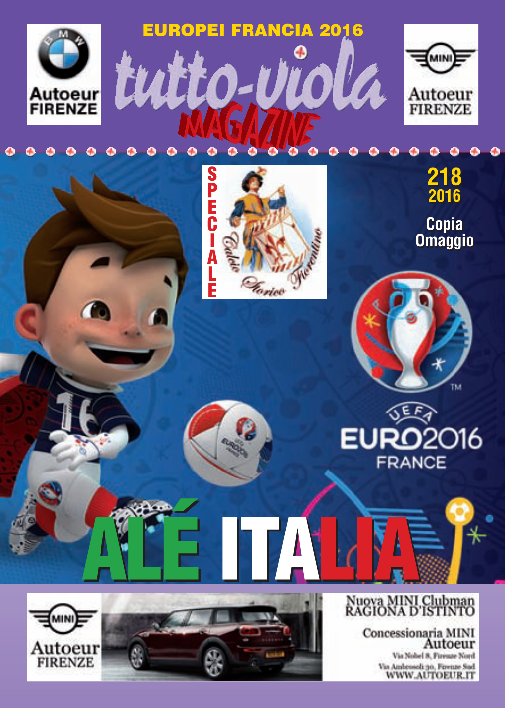 TUTTOVIOLA Europei 218 Giu 2016 Layout 1