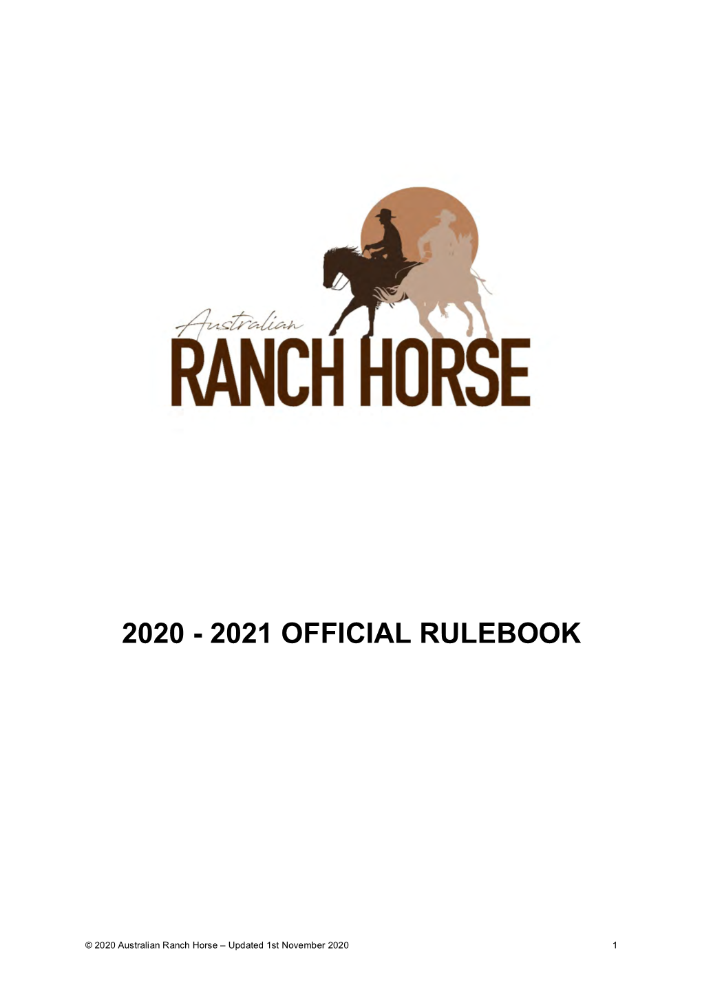 2020 - 2021 Official Rulebook